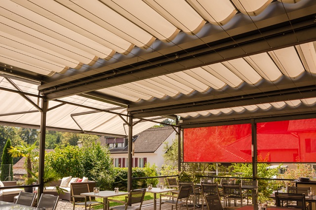 Pergola motorizada. Pergolas en Asturias