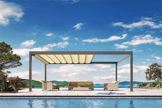 Pergola motorizada. Pergolas en Asturias