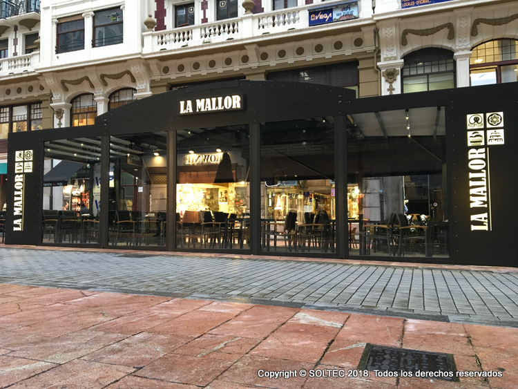 Cerramiento terrazas hosteleria