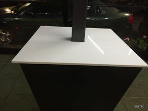 Toldo brazo telescopico
