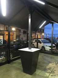 Toldo brazo telescopico