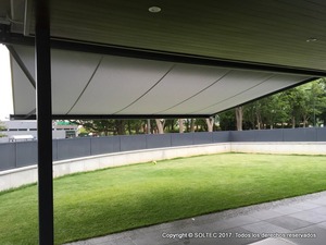 Toldo cofre