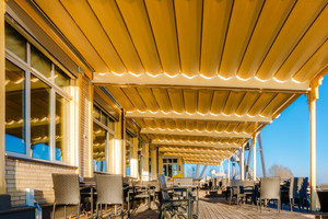 Pergola motorizada, Astano. Pergolas en Asturias