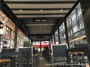 Pergola tensada
