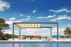 Pergola motorizada, Bavona. Pergolas en Asturias