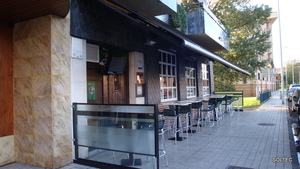 Toldo brazos articulados