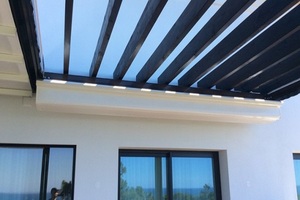 Pergola tensada, Tenxo. Pergolas en Asturias